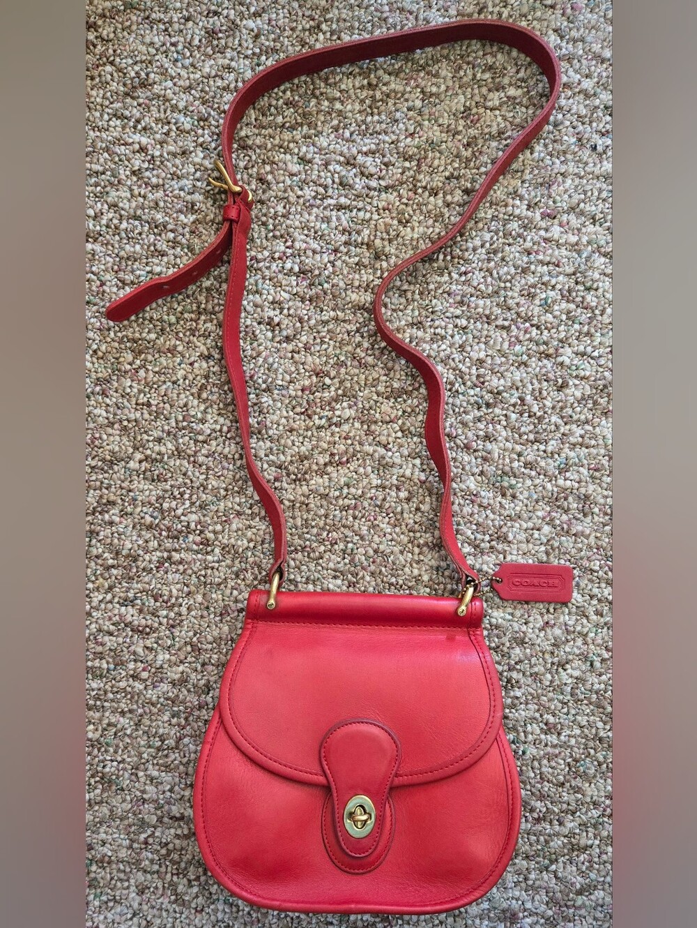 Vintage Coach Post Pouch